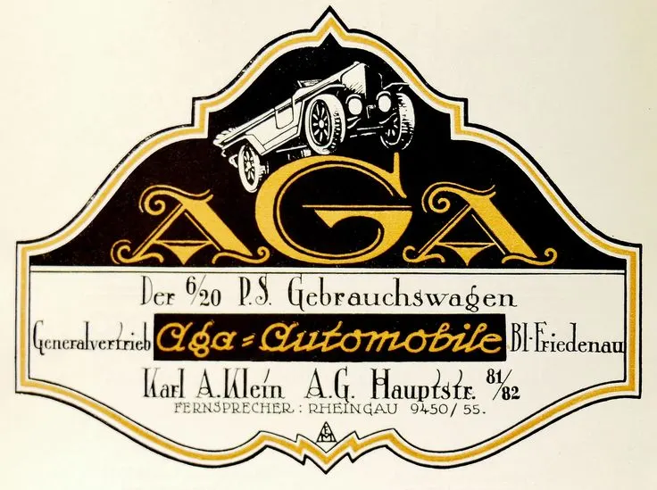 Logo Aga automobile