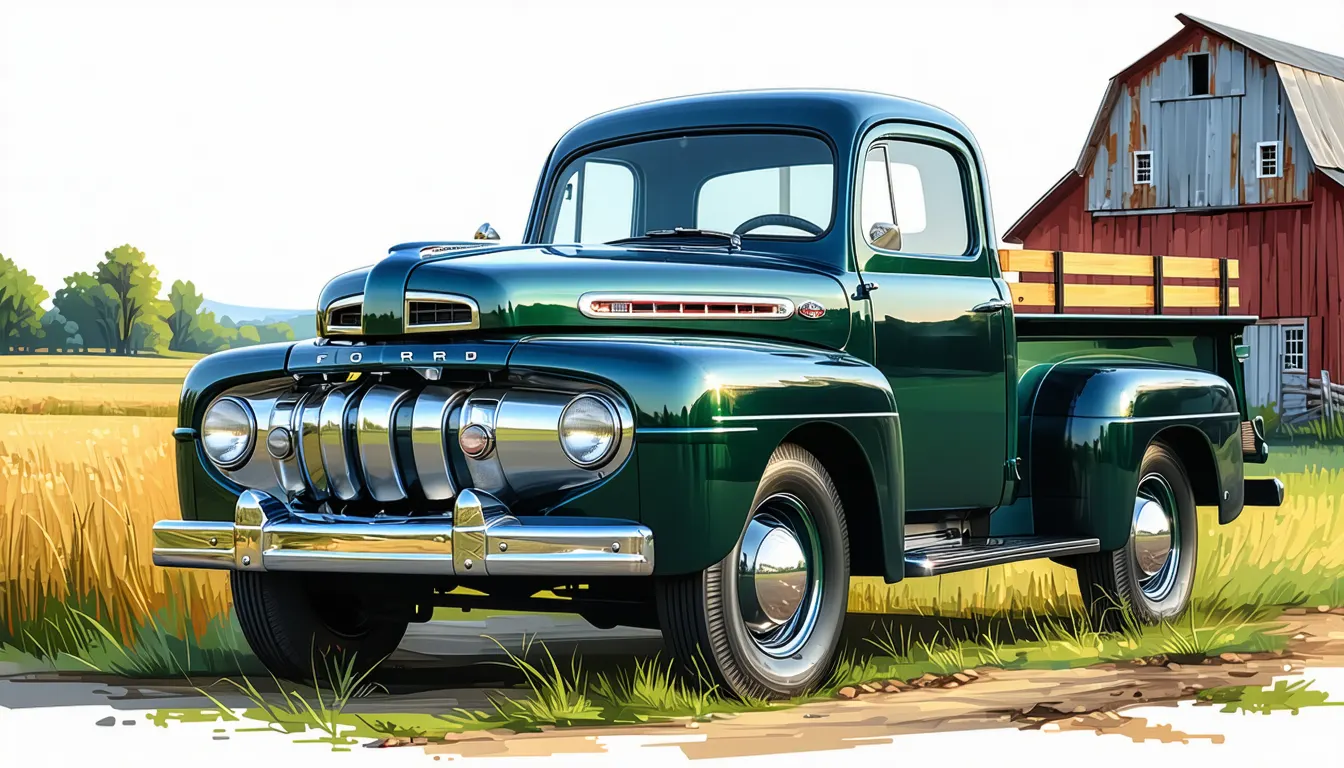 Tout savoir sur le ford f-150 de 1948 : histoire et caractéristiques de ce pick-up légendaire