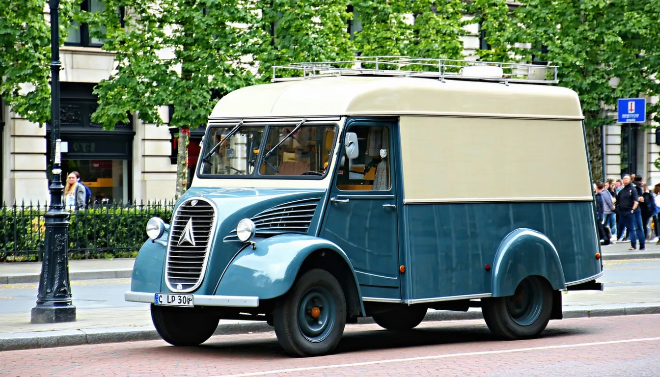 Citroën type H de 1947 : histoire, caractéristiques et raretés d'une icône