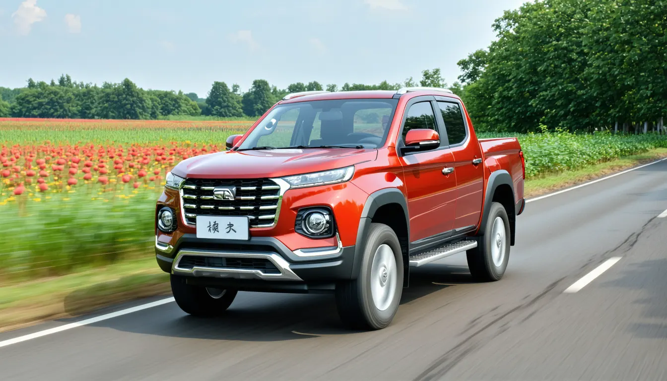 Dongfeng rich 6 2018 : découvrez le pick-up chinois qui séduit le marché européen