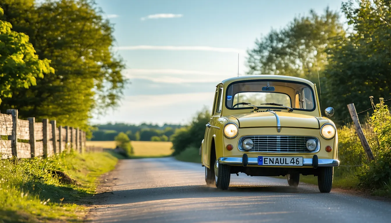 Histoire et particularités de la Renault 4 de 1961