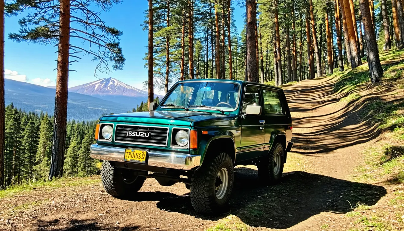 découvrez l’isuzu trooper 1981 : son histoire, ses caractéristiques techniques et des conseils pratiques pour bien choisir ce 4x4 classique, fiable et robuste. parfait pour les passionnés de véhicules tout-terrain vintage.
