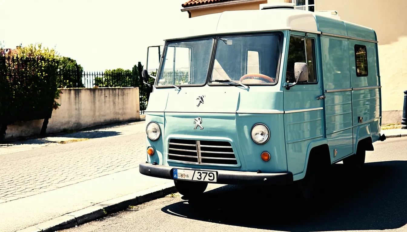 Peugeot J7 de 1965 : histoire, caractéristiques et conseils pour les passionnés d’utilitaires anciens