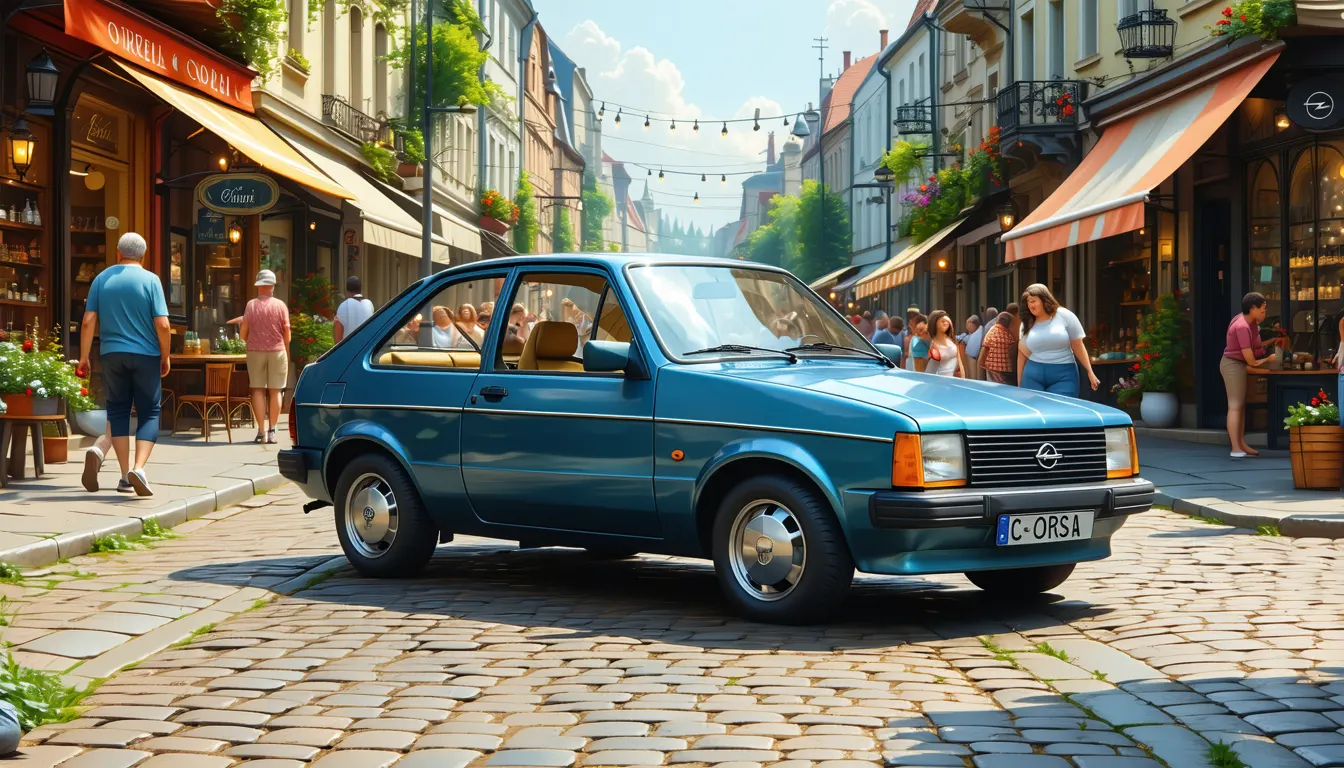 Pourquoi l’Opel Corsa A de 1982 reste une citadine emblématique