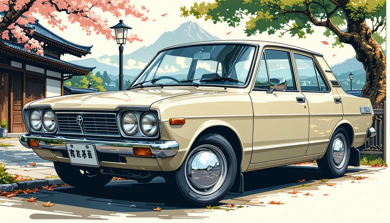 Retour sur la toyota corolla de 1966 : une icône japonaise toujours admirée