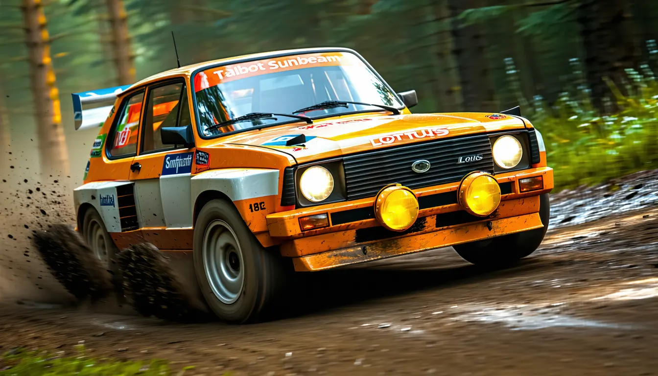 Talbot Sunbeam Lotus 1979 : histoire, performances et héritage d’une icône de rallye