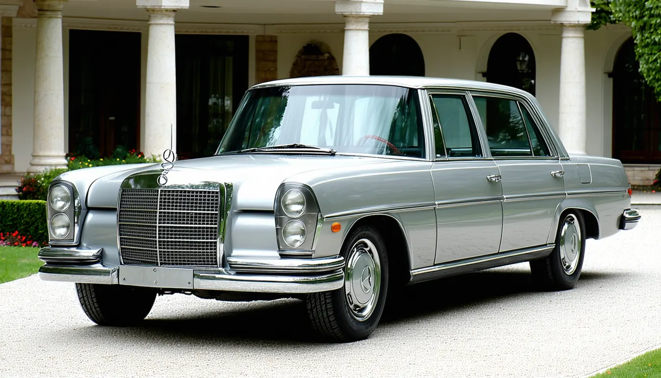 Tout savoir sur la légendaire mercedes-benz 600 (w100) de 1963