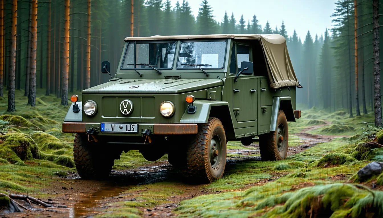 découvrez l’histoire fascinante du volkswagen iltis 1978, un 4x4 militaire emblématique, sa fiche technique détaillée et ses usages civils et militaires à travers le temps.