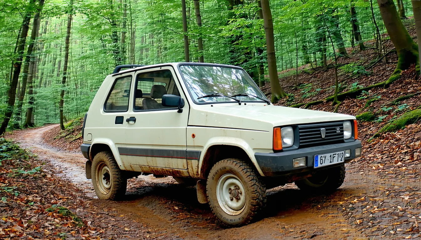 découvrez l’histoire fascinante de la fiat panda 4x4 de 1983, une citadine tout-terrain pionnière devenue une icône pour sa polyvalence, son design ingénieux et ses capacités surprenantes hors des sentiers battus.