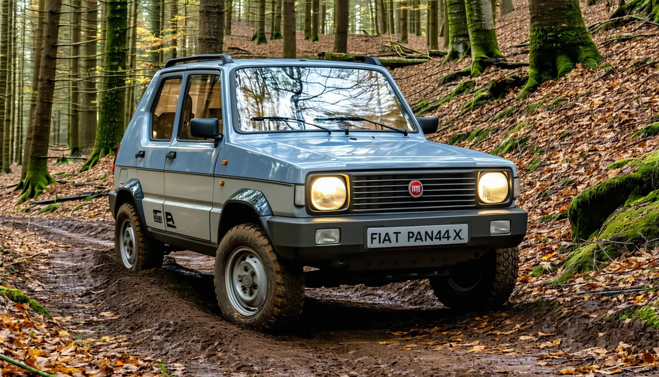 fiat panda 4x4 1983 : histoire d’une citadine tout-terrain iconique