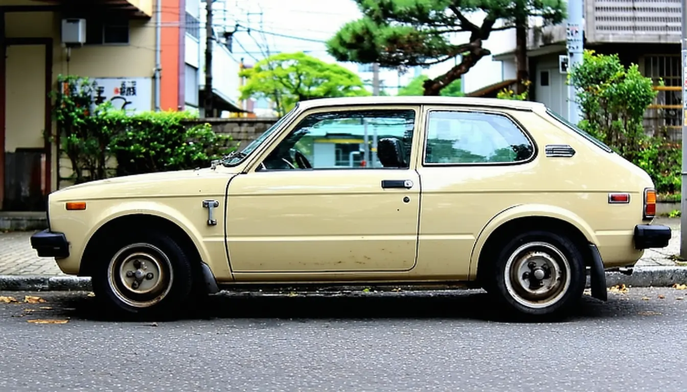 honda civic (I) de 1972 : découvrez l’iconique compacte japonaise qui a tout changé