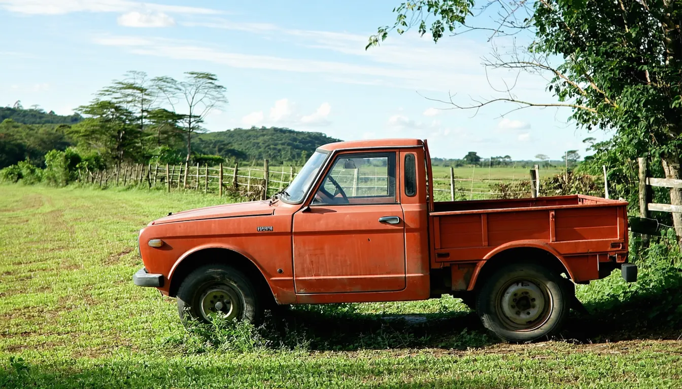 tout savoir sur la Datsun 620 de 1972, le pick-up vintage qui séduit les passionnés