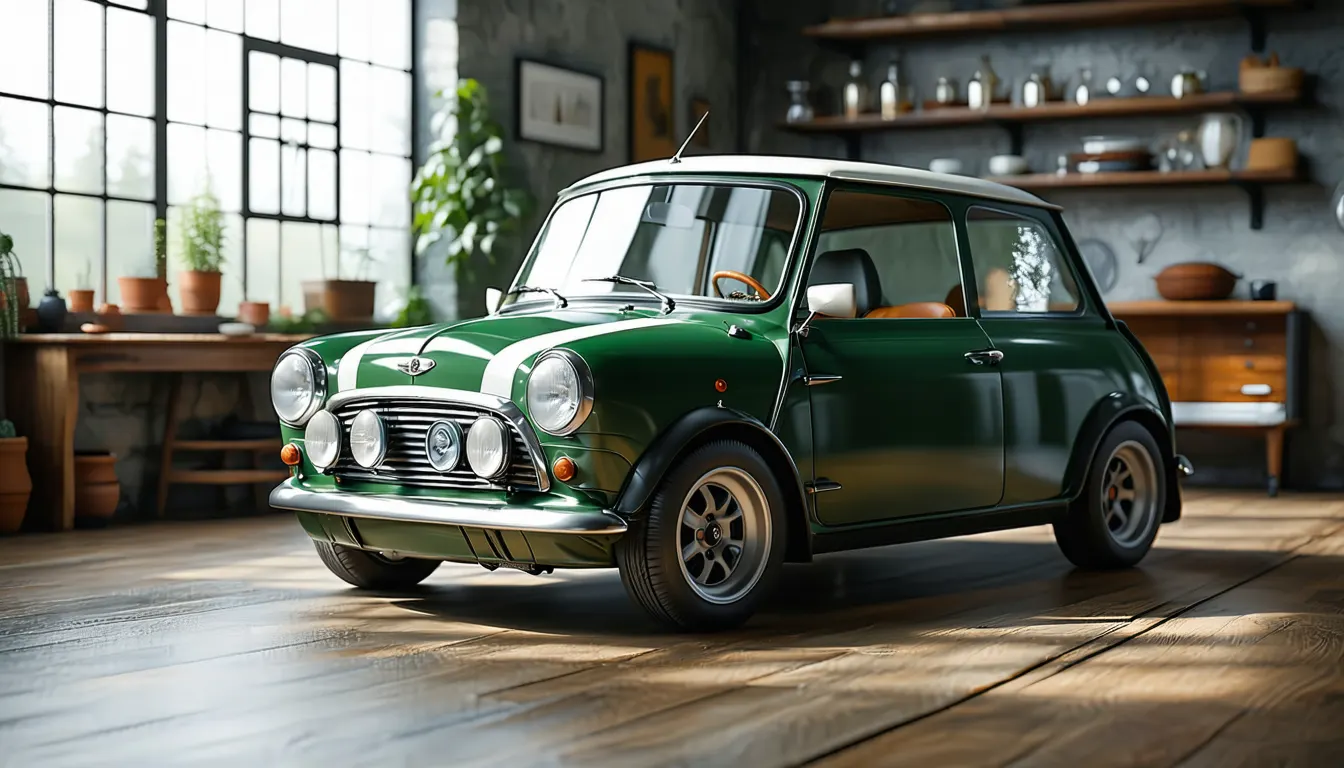 Découverte de la mini cooper s classique de 1963 : histoire, design et performance