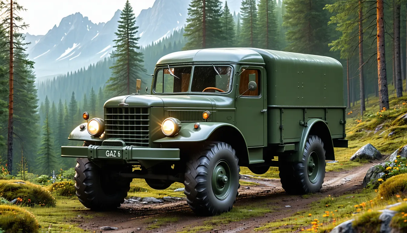 explorez l'histoire captivante et les caractéristiques uniques du gaz 69 de 1953, un véhicule tout-terrain emblématique qui a marqué son époque.