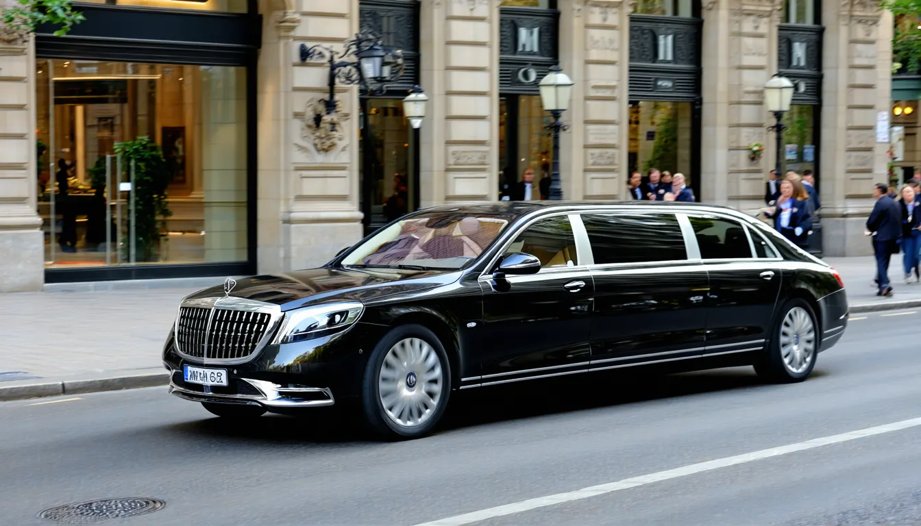 Maybach 62 zeppelin 2009 : le luxe ultime sur quatre roues