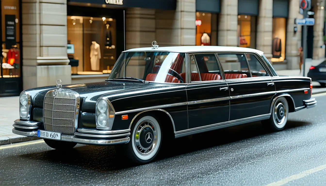 Mercedes-Benz 600 landaulet de 1965 : histoire d’une limousine de légende