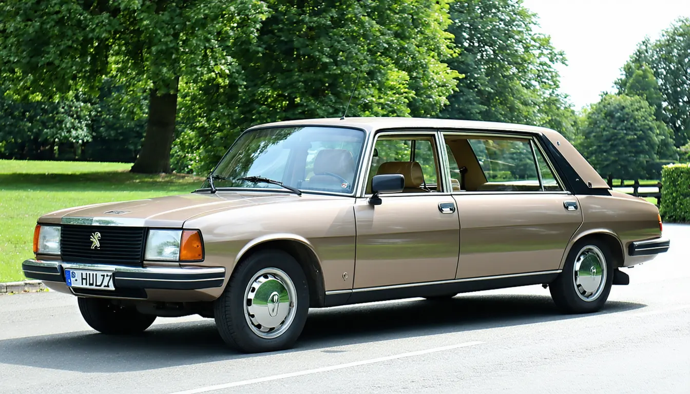 découvrez l'histoire et les spécificités de la peugeot 604 limousine landaulet heuliez de 1981, une rareté automobile emblématique alliant élégance et exclusivité.