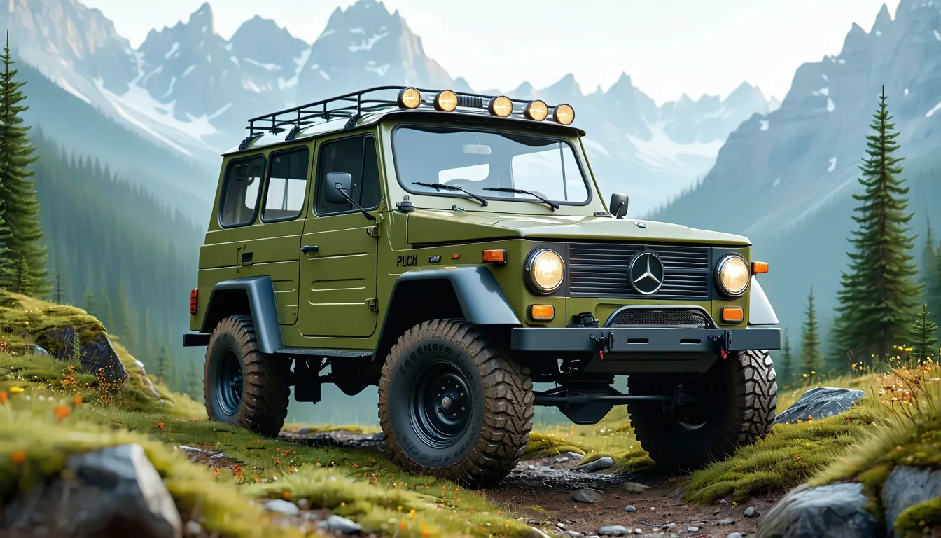 Puch G 1979 : l'histoire et les spécificités du tout-terrain sous licence Mercedes