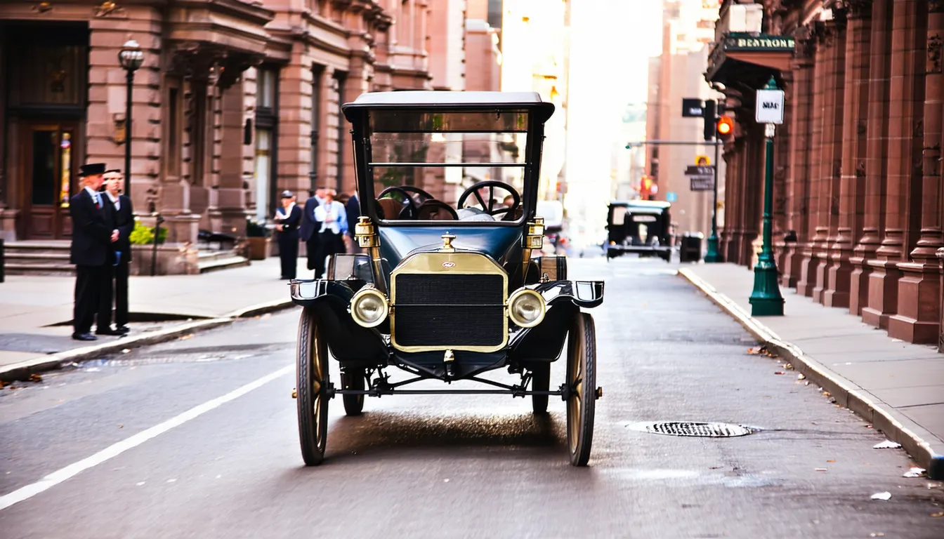 Tout savoir sur la Ford Model T de 1908 : histoire et innovations