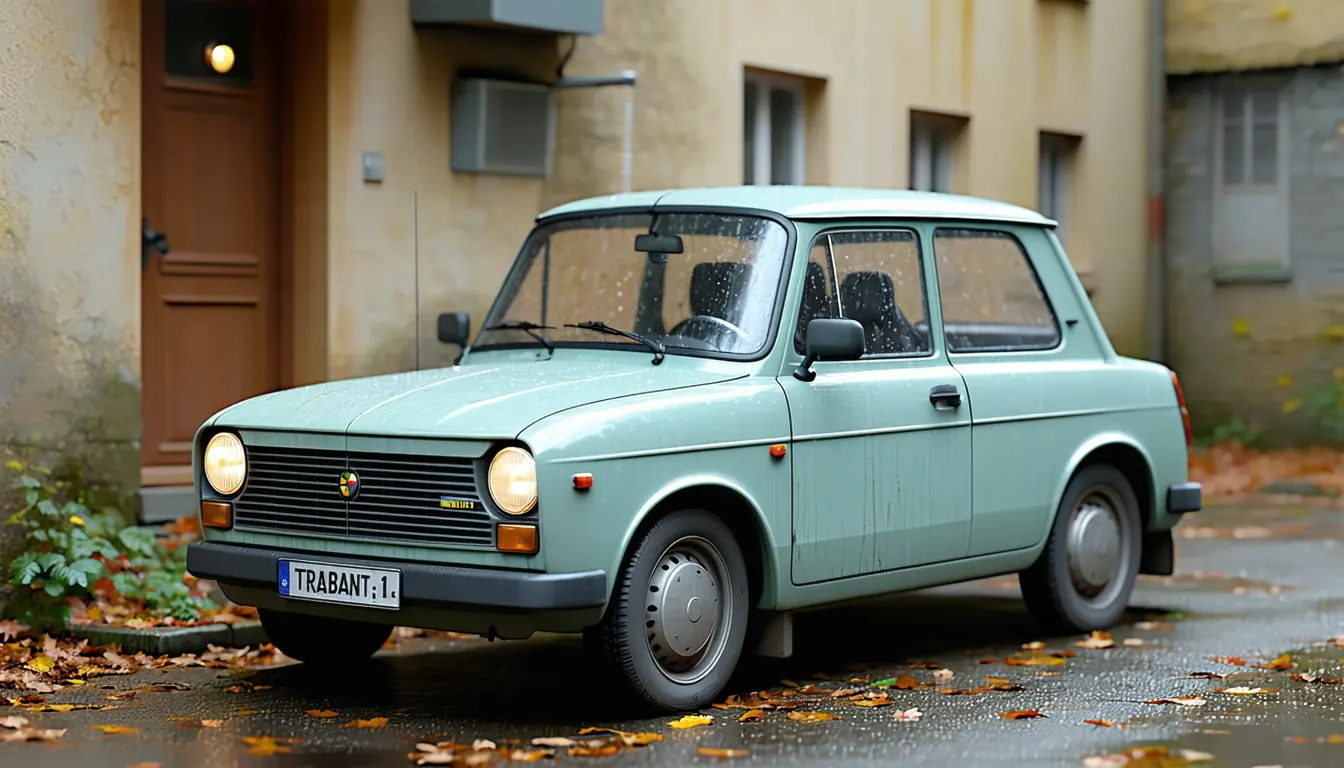 découvrez l'histoire fascinante et les caractéristiques uniques de la trabant 1.1 de 1990, la voiture emblématique de l'est qui a marqué son époque.