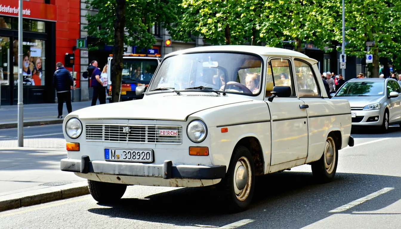 Trabant 1.1 de 1990 : histoire et caractéristiques de la légendaire voiture de l’Est