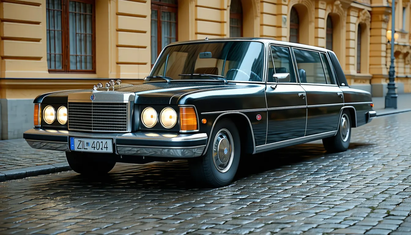 ZIL 4104 de 1978 : histoire et secrets d’une limousine soviétique de prestige