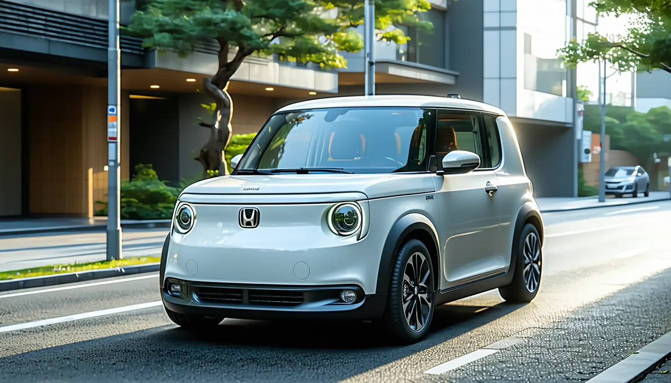 découvrez la honda e 2020, la citadine électrique japonaise, et son performance en ville : design, autonomie, technologie et sensations de conduite analysés.