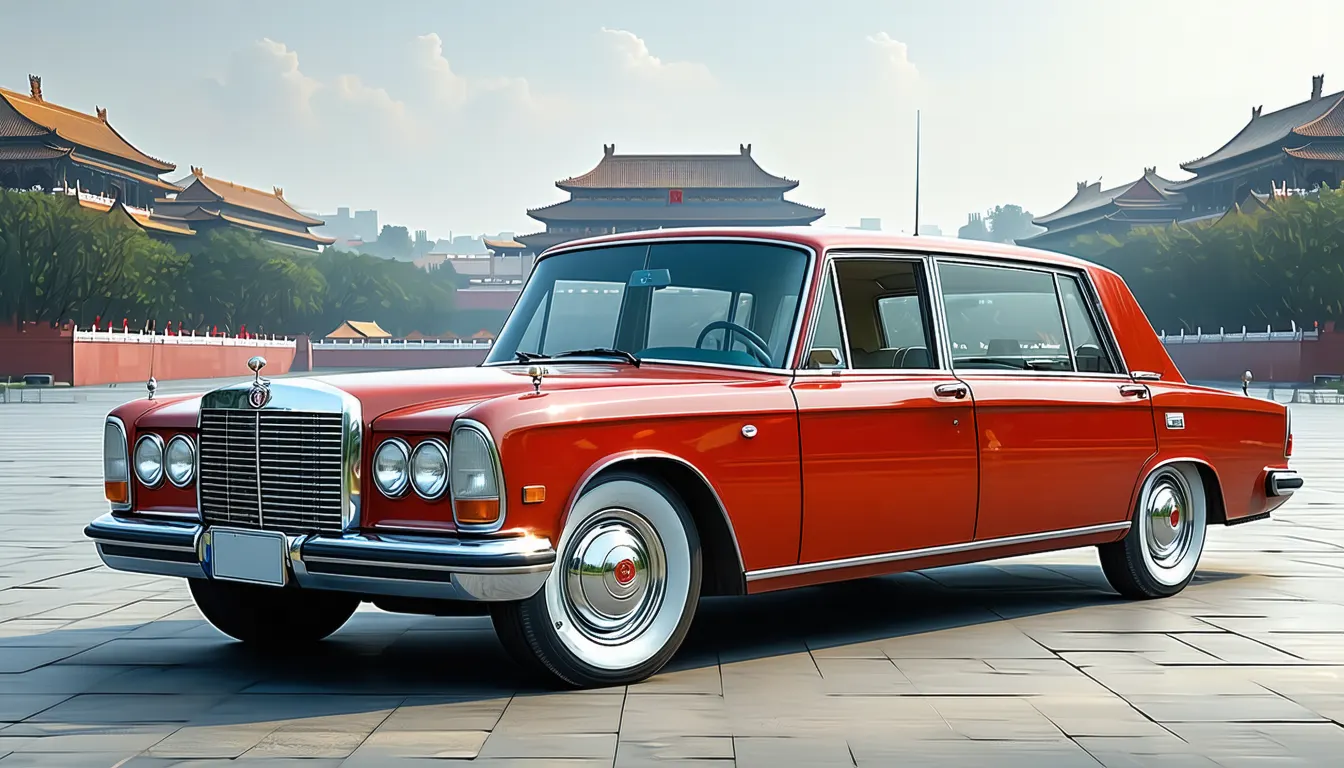 découvrez l'histoire fascinante et les secrets de la hongqi ca770 de 1966, la berline présidentielle emblématique de la chine.