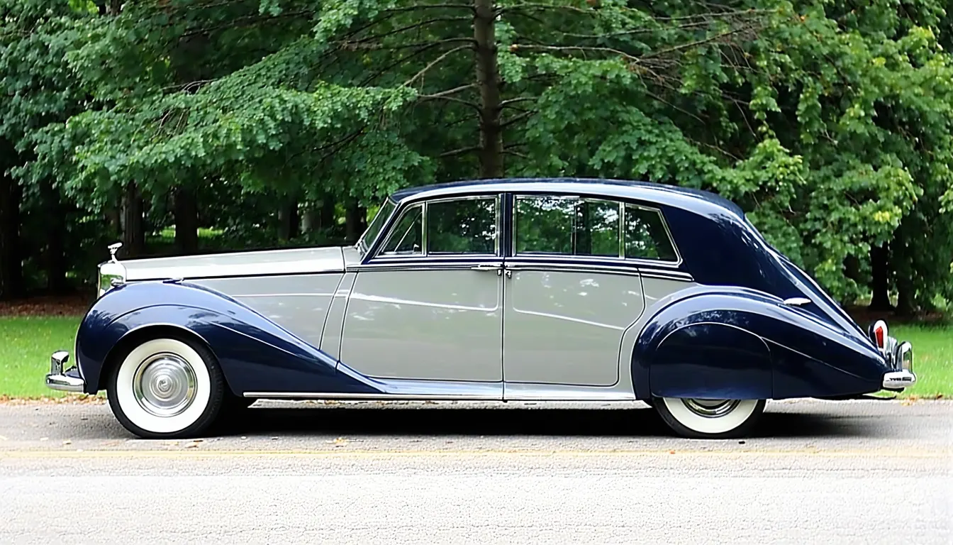 rolls-royce silver wraith touring limousine 1953 : histoire, luxe et performances d’une icône britannique