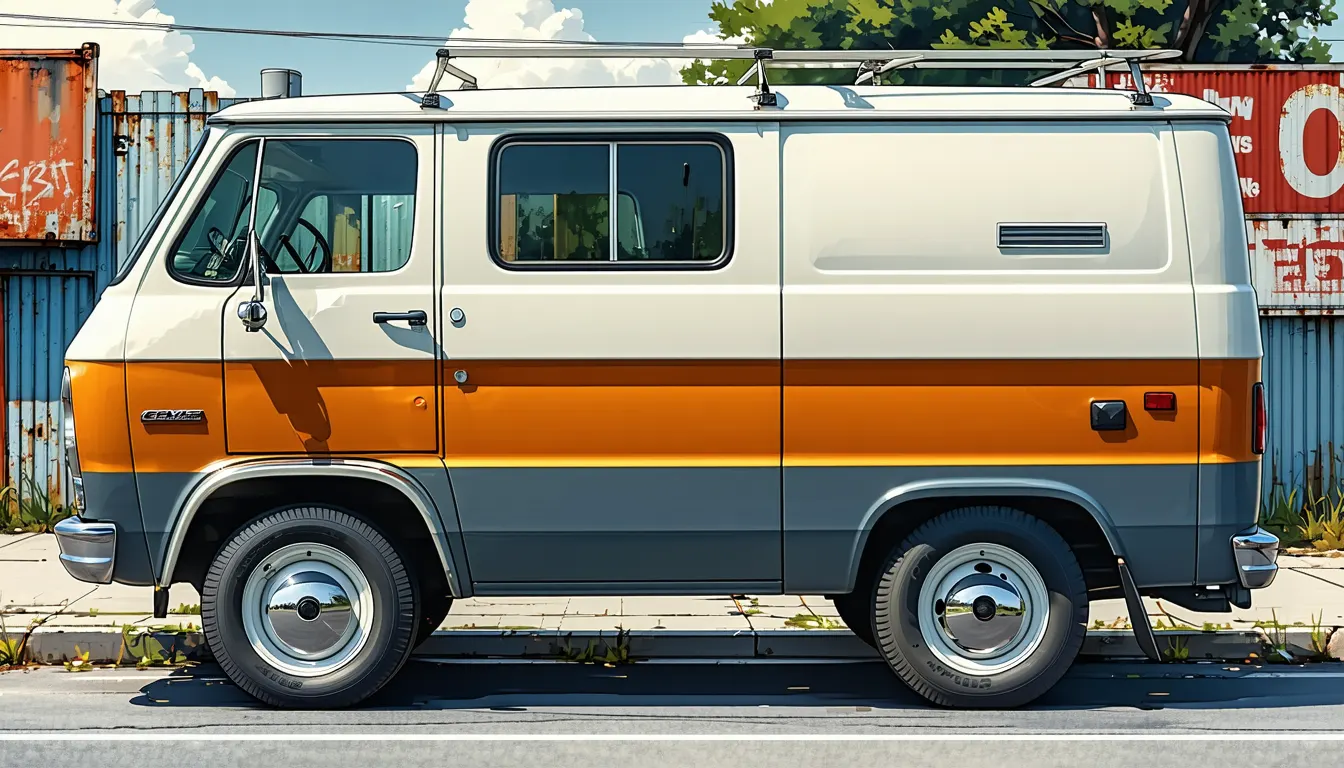 Chevrolet van G20 1971 : histoire et caractéristiques d’un utilitaire culte