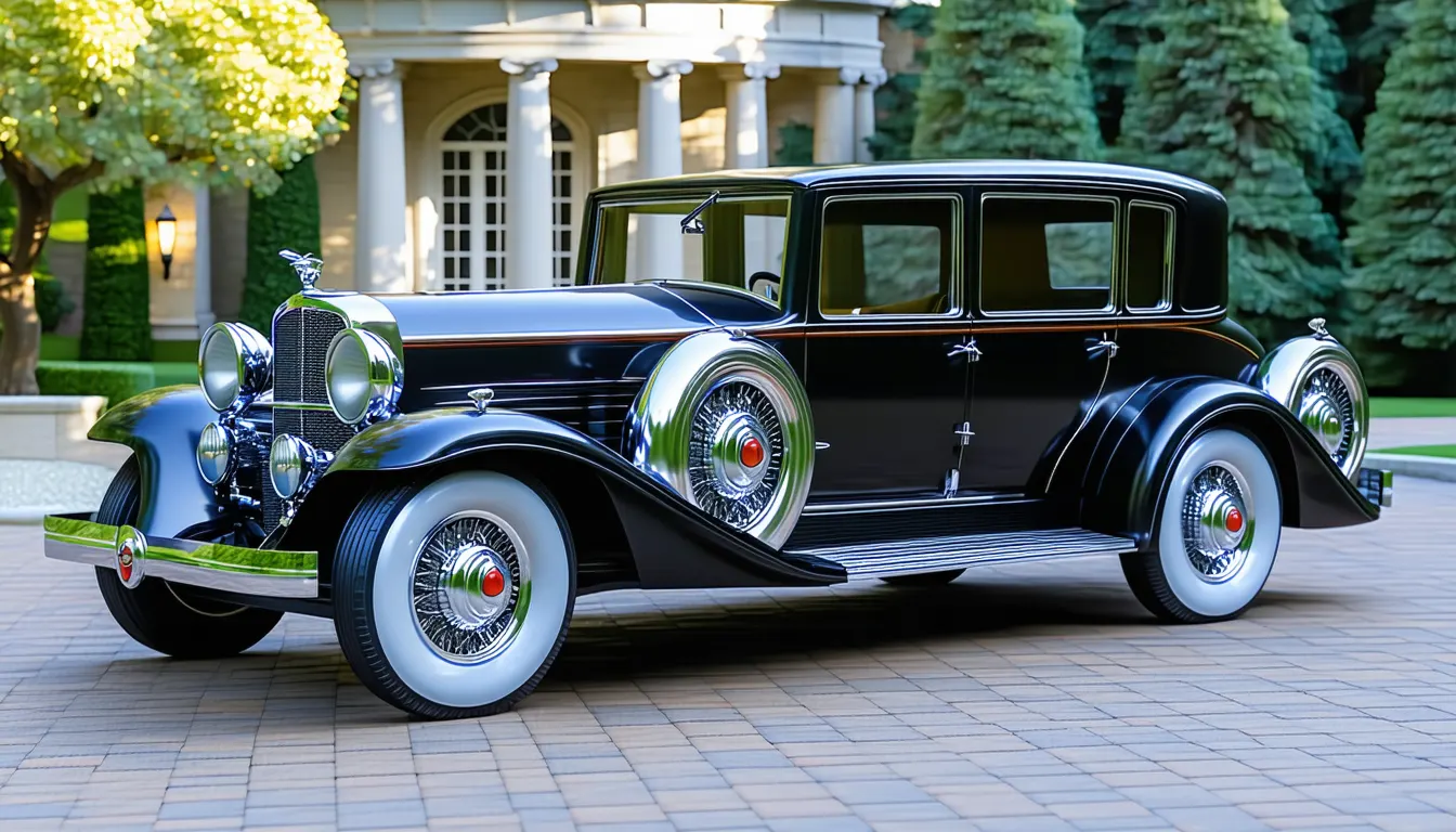 explorez la cadillac v16 fleetwood limousine de 1930, un symbole emblématique de luxe et de performance alliant élégance intemporelle et puissance exceptionnelle.
