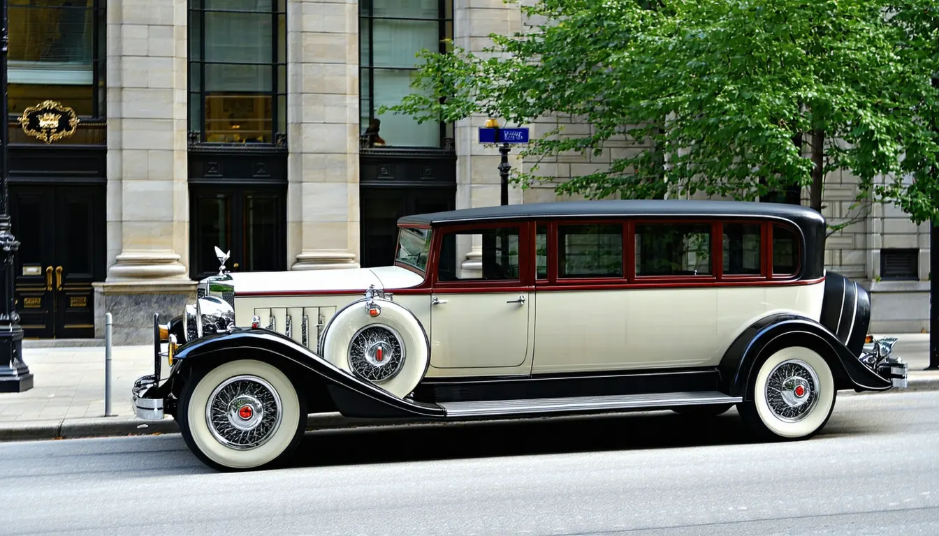 Découverte de la Cadillac V16 Fleetwood Limousine de 1930 : luxe et performance iconiques