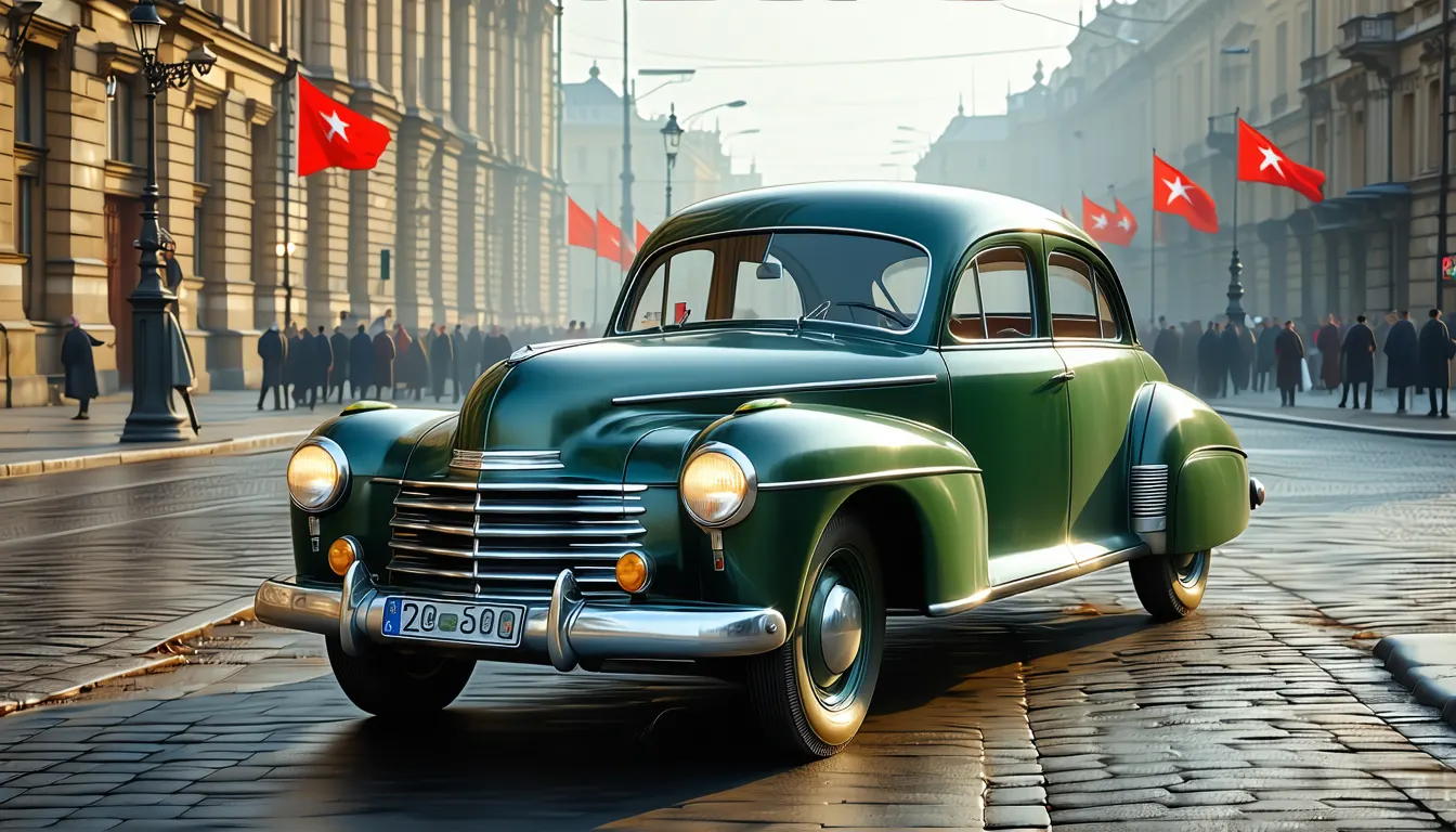 découvrez l'histoire fascinante et les caractéristiques emblématiques de la gaz m20 pobeda de 1946, une icône soviétique qui a marqué l'automobile d'après-guerre.