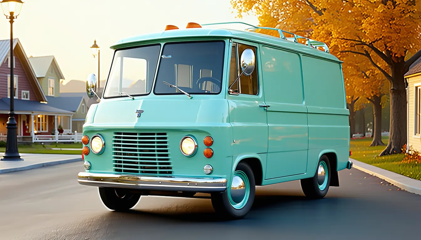 découvrez l'histoire fascinante et les caractéristiques emblématiques du ford econoline 1961, le van iconique qui a marqué son époque par son design unique et sa polyvalence.